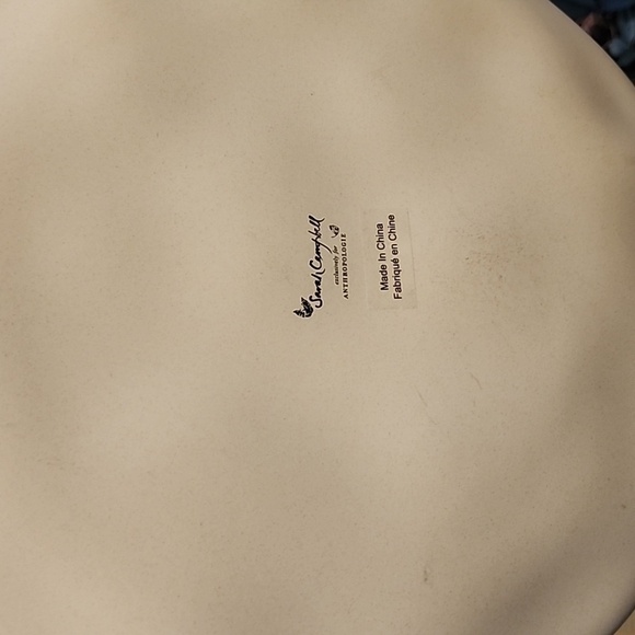 Anthropologie Sarah Campbell Melamine One Dinner Plate - Picture 4 of 4